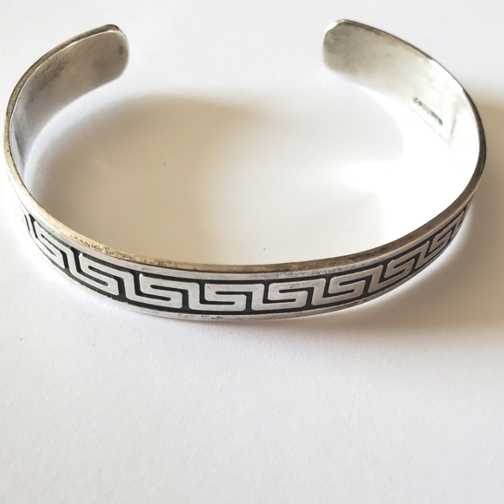 925 Solid Sterling Cuff Bracelet Mexico